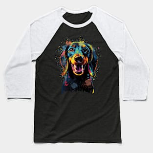 Dachshund Dog Lover Dog Owner Dog Mother Dog Dad Baseball T-Shirt